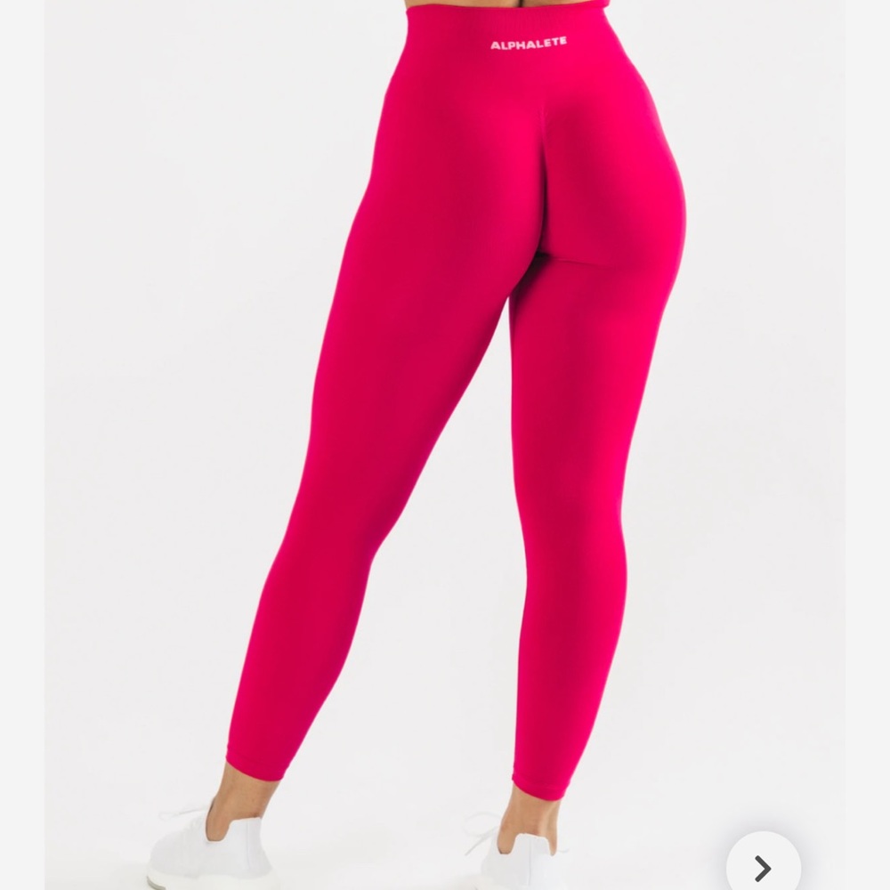 Pink alphalete leggings